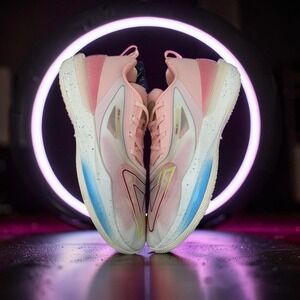 Peak Taichi Big Triangle 3.0 Basketball Shoes Pink Multi Men's Size 15 NWOB